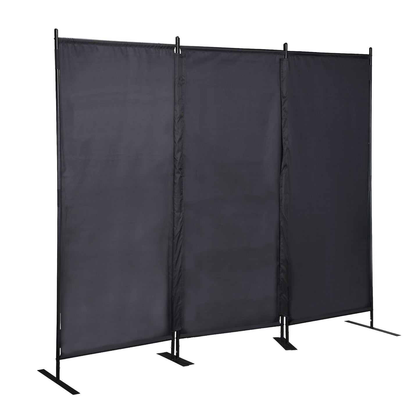 Portable 3-Panel Privacy Divider Screen