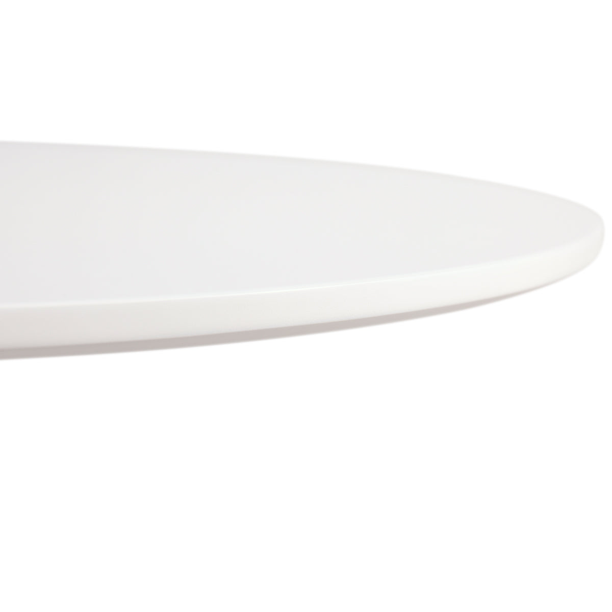 Modern Round White Dining Table - Sleek and Stylish