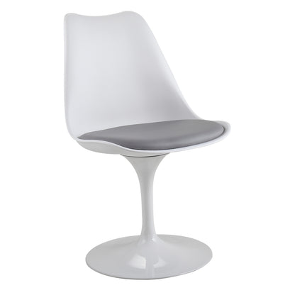 Sleek Tulip-Style Swivel Chair - Modern Elegance for Your Home