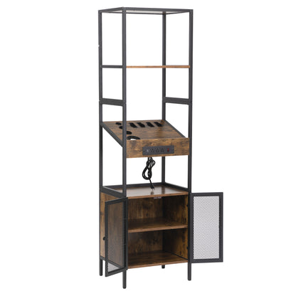 Industrial Salon Storage and Charging Tower